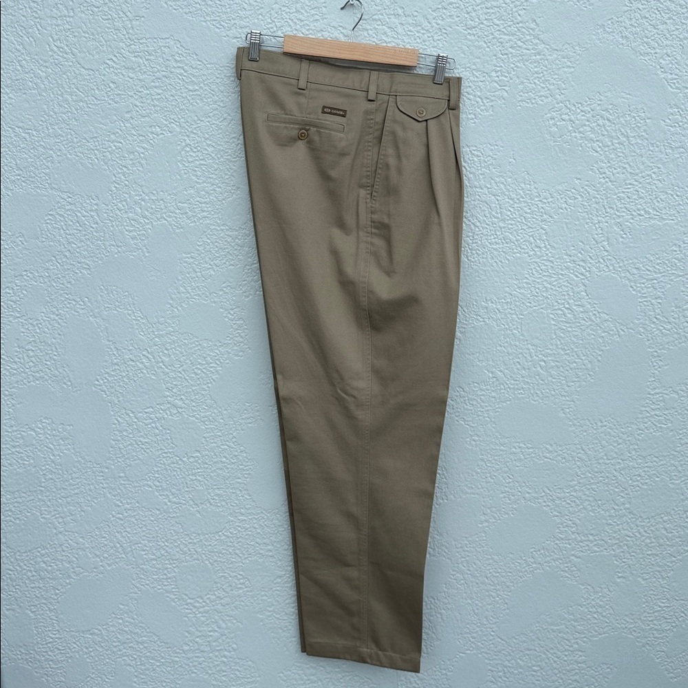 Savane Men's Khaki Dress Pants
